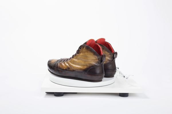 Angelo - Luxury hand-painted unisex leather sneakers - Bricklane