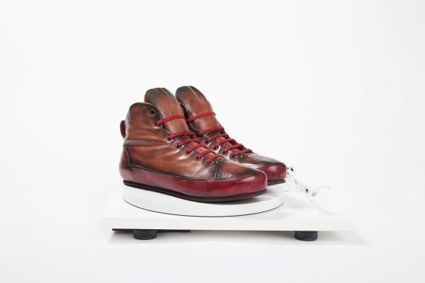 Corradino - Luxury hand-painted unisex leather sneakers - Bricklane